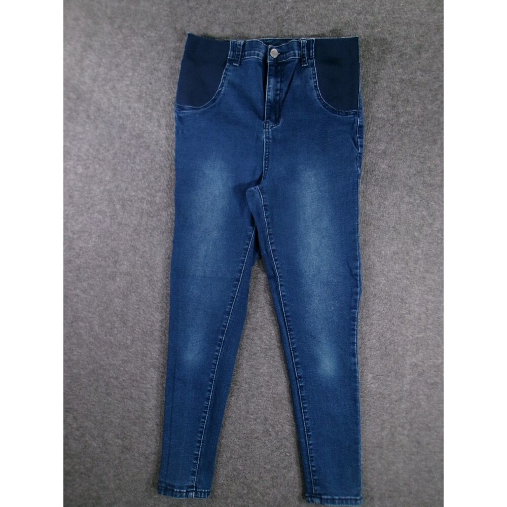 Shein Jeans Women 1 Blue Skinny Dark Wash Capsule Causal Stretch